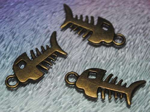 BRONZE FISH BONE