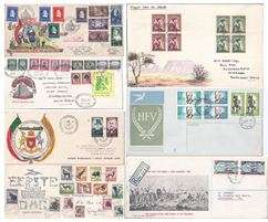 SEVEN VARIOUS FIRST DAY COVERS