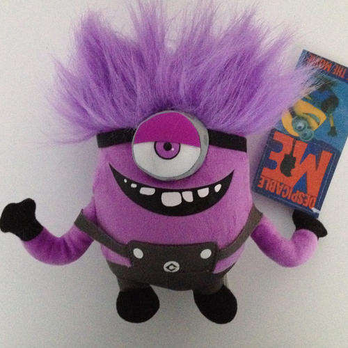 DESPICABLE ME PURPLE MINION PLUSH TOY