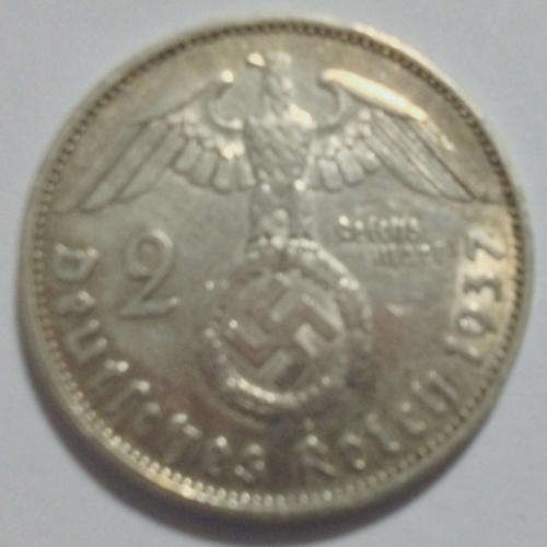 GERMANY COINS 500 MARK AND 2 MARK SILVER