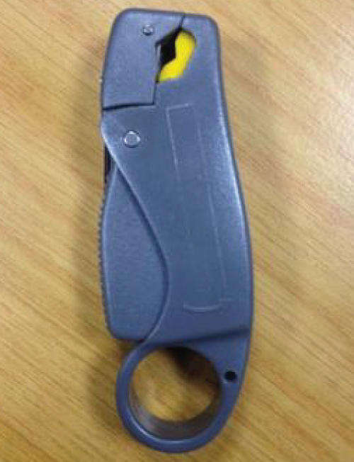 COAX ROTARY CABLE STRIPPER TOOL RG-58 / RG-59 / RG-6 COAXIAL TYPE HT322