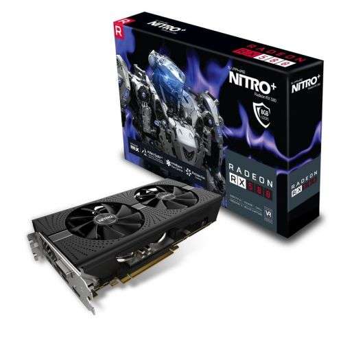 Sapphire RX 580 Nitro+ 8GB Graphics Card