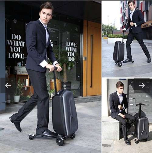 ** SCOOTER SUITCASE** AWESOME DEAL.