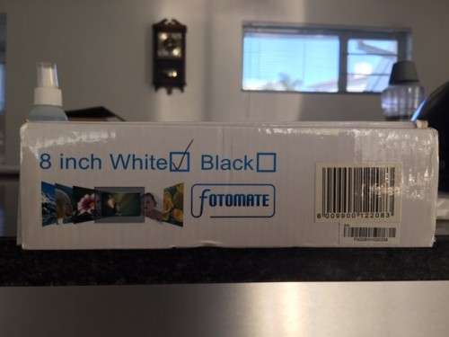 **8 INCH HIGH RESOLUTION DIGITAL PHOTO FRAME**