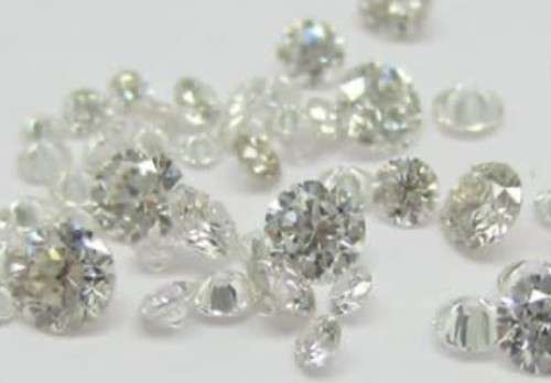 **100% GENUINE VVS DIAMONDS  0.02 CTS  X 3** BID IS PER EACH.