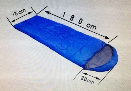 ** WATERPROOF SLEEPING BAG WITH CARRYBAG** AWESOME DEAL.