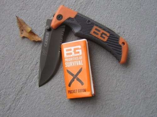 **GENUINE BEAR GRYLLS GERBER KNIFE** LIFETIME WARRANTY
