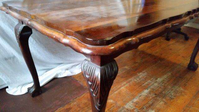 Antique dining table