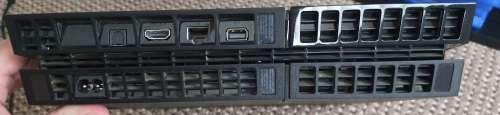 Playstation 4 with v2 controller and games with steering wheel