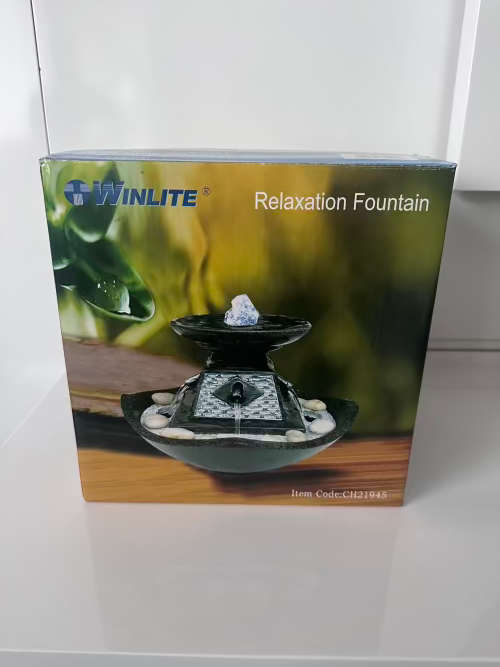 Three Spout Pyramid Water Fountain