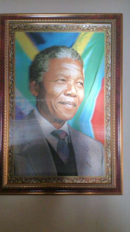 Nelson Mandela 3D Framed Portrait * Great addition to any Mandela Collection*