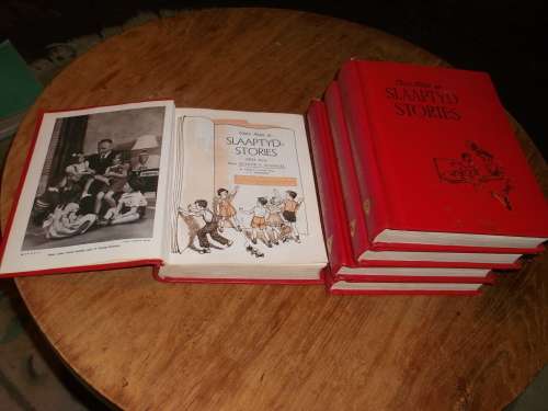 Boeke: Oom Attie se Slaaptydstories, volledige stel van 5. Arthur S Maxwell.