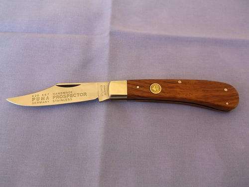 (Pocket knife) Puma knipmes, Prospector, handgemaak, nooit gebruik