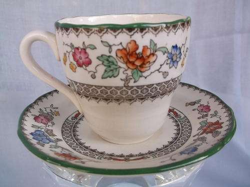 Copeland Spode, "Chinese Rose" demitasse.