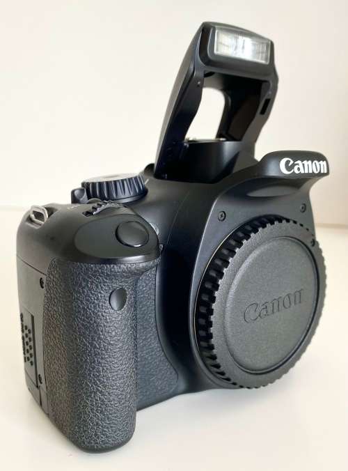 Canon EOS 550D + Canon EF-S 18-55mm lens
