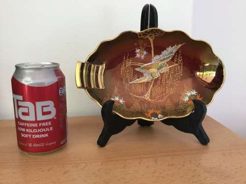 Carltonware Rouge Royale single handled dish