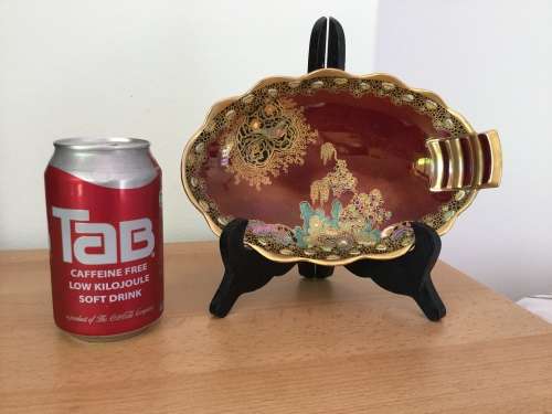 Carltonware Rouge Royale single handled dish