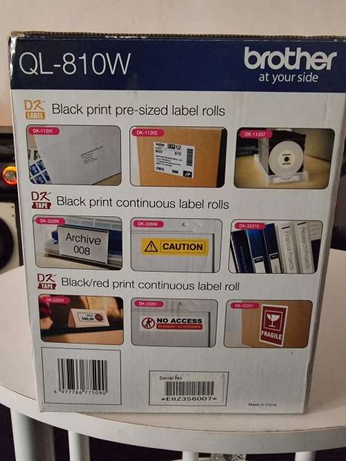 Professional Wireless Network Label Printer - Brother QL-810W