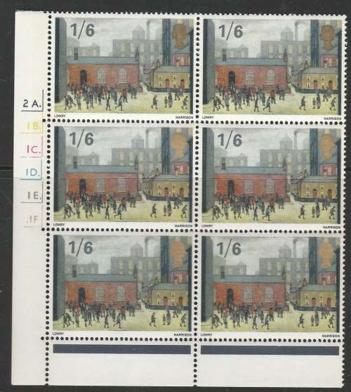 GREAT BRITAIN     BRITISH PAINTINGS   1967   3X CONTROLS