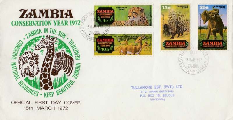 Zambia   1972   COSERVATION YEAR