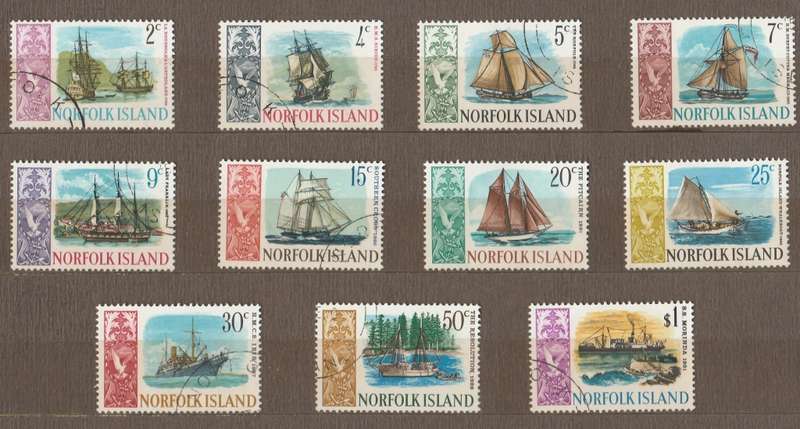 NORFOLK ISLAND    SOUTH PACIFIC  1967