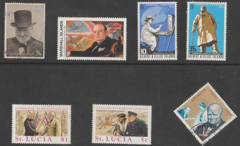 CHURCHILL MIXED  SEE SCANS COMMON WEALTH