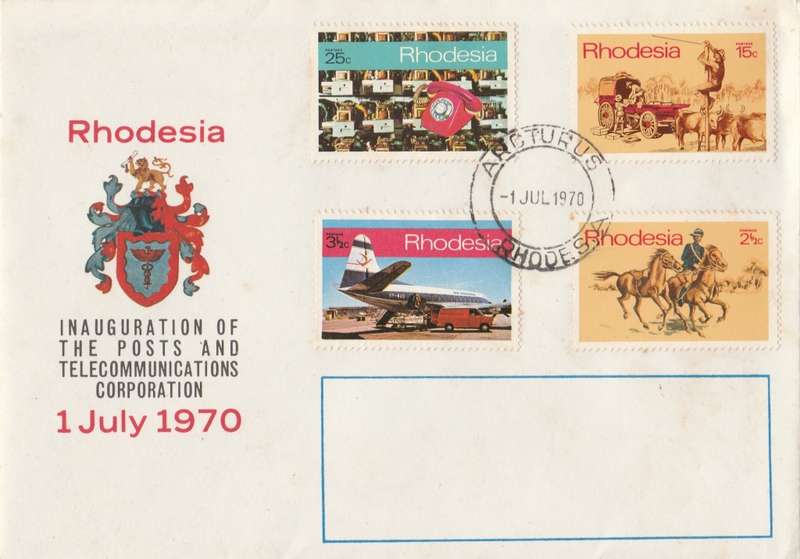 RHODESIA  1970   COVER      UNADRESSED