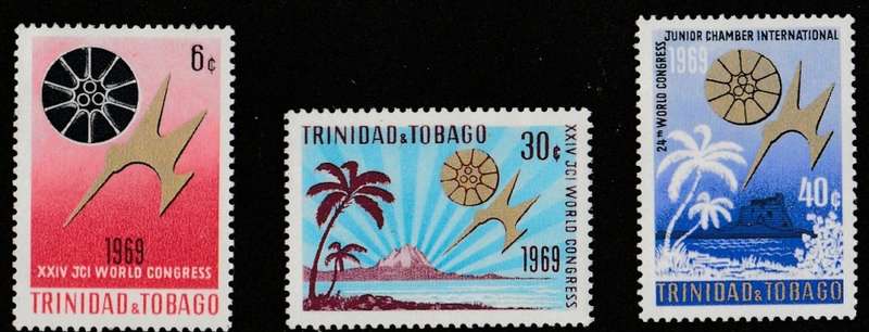 TRINIDAD TOBAGO   1969  full set  UMM