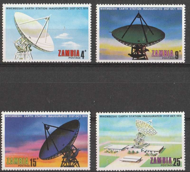 Zambia   1974    OPENING MVEMBESHI EARTH STATION   1974