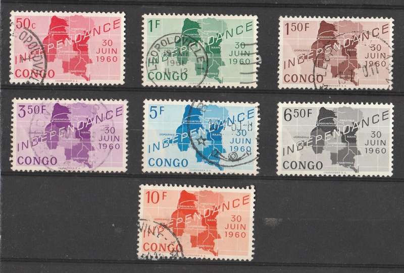CONGO  1960 INDEPENDENCE