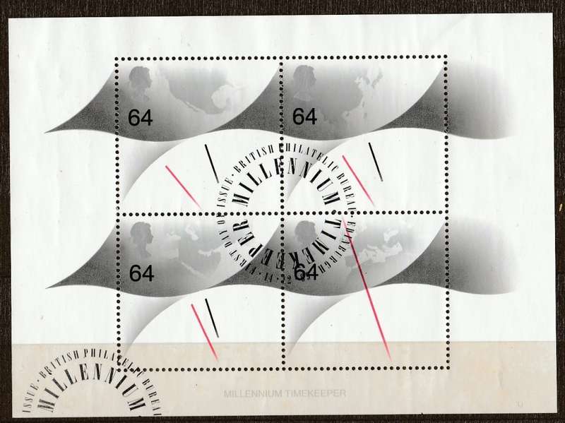 GREAT BRITAIN   MILLINIUM MINI SHEET 1999