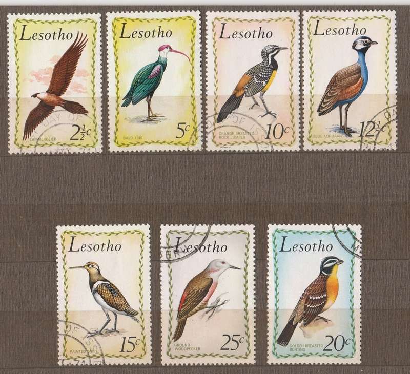 LESOTHO   1971     FULL SET    SG204/210