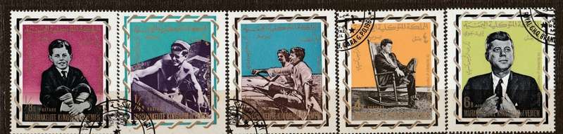 Yemen    Kingdom    1965    COMMEMORATION JOHN F. KENNEDY