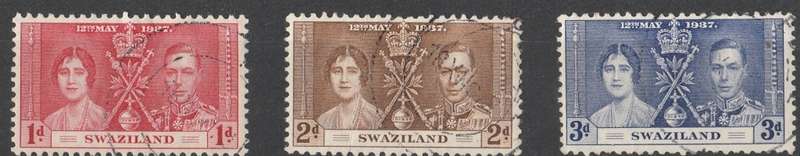 SWAZILAND    1937    CORONATION