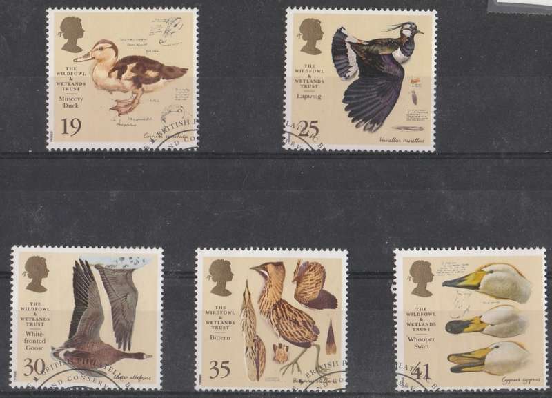 GREAT BRITAIN        SG1244-1248    FULL SET