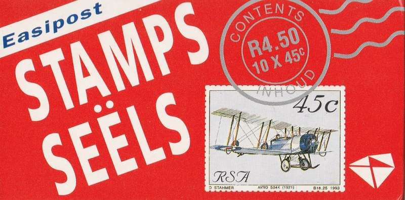 RSA   BOOKLET  1993   MINT     SACC823