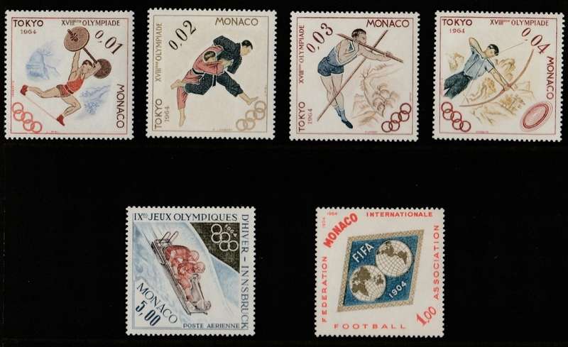 MONACO   1964 OLYMPICS    UMM
