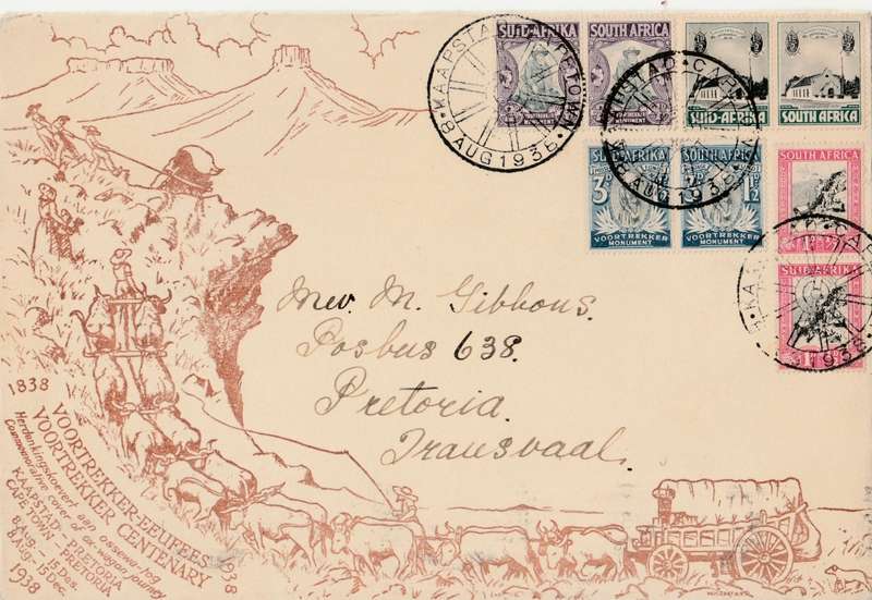 UNION OF SOUTH AFRICA    1933-36   VOORTREKKER