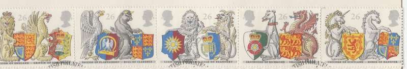 GREAT BRITAIN     THE QUEENS BEASTS     FULL SET