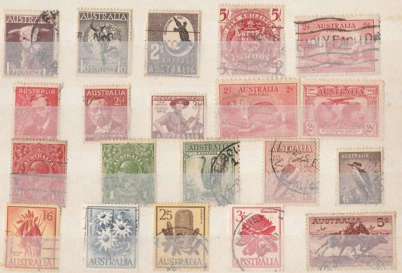 AUSTRALIA ASSORTMENT   EARLY COLLECTION
