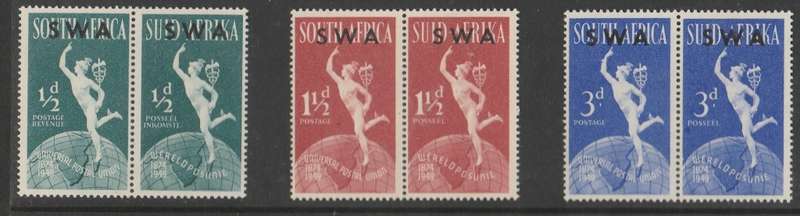 SWA      UPU    SACC166-168   UNMOUNTED MINT     3-PAIR