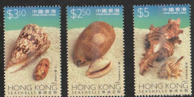 HONG KONG           SG912/914      UMM   SEA SHELLS