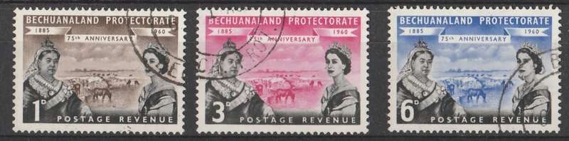 BECHUHANALAND  PROT     SACC150-152   FULL SET