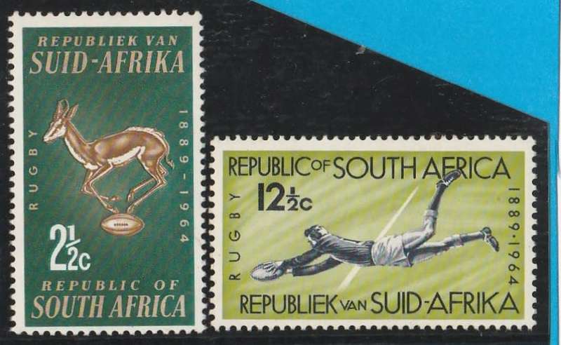 REPUBLIC OF SOUTH AFRICA     SACC248   75TH ANN.  RUGBY    UMM