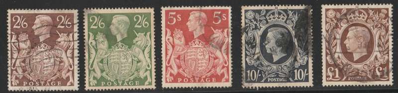 GREAT BRITAIN    1936   KING GEORGEV1     FULL SET    UP TO 1 POUND