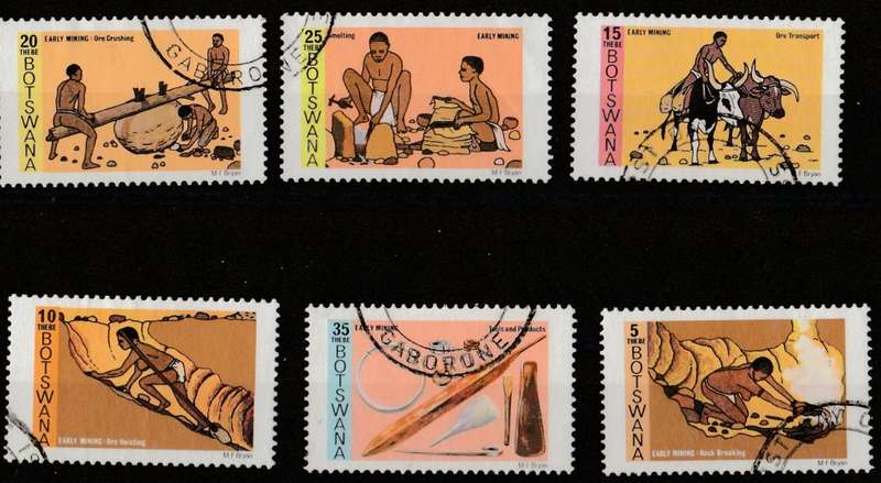 BOTSWANA        1980  SG462-467       FULL SET