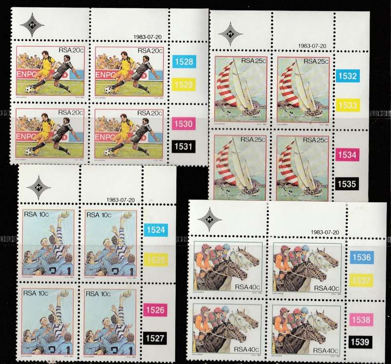 RSA  CONTROL BLOCKS X 4      UMM   1983