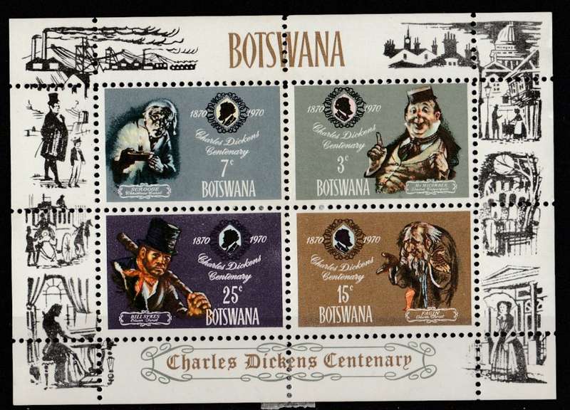 BOTSWANA    1970   CHARLES DICKENS CENTENARY