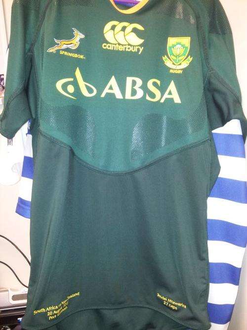Beast's Springbok Jersey 2011