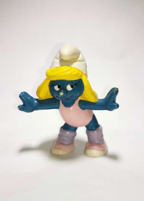 Rare 20183 Aerobic Smurfette - Original